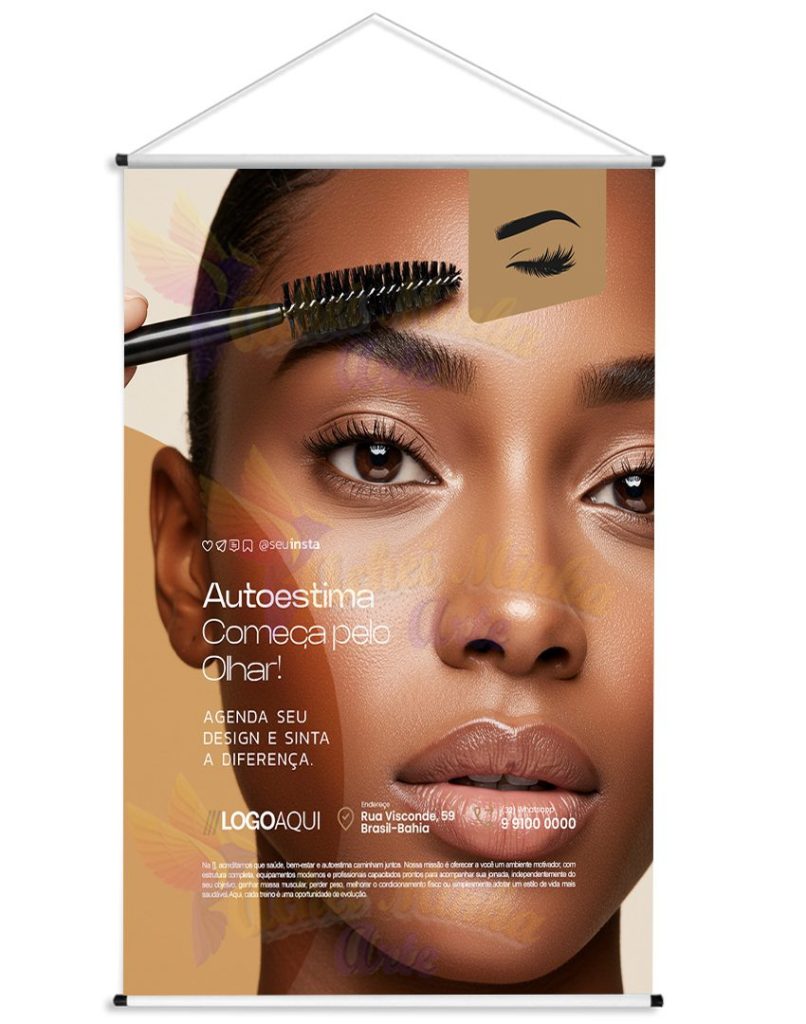 Banner Sobrancelha Autoestima