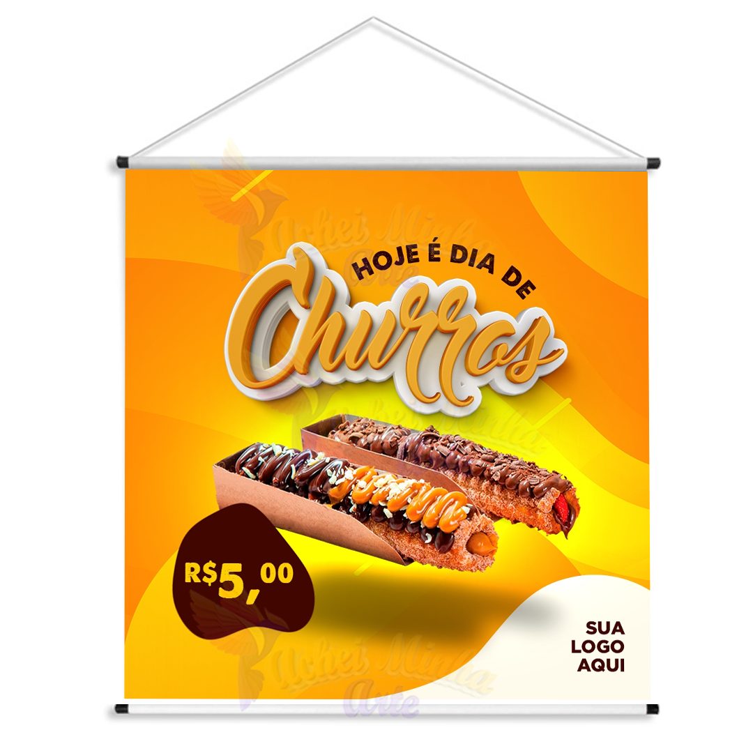 Banner Hoje Dia de churros