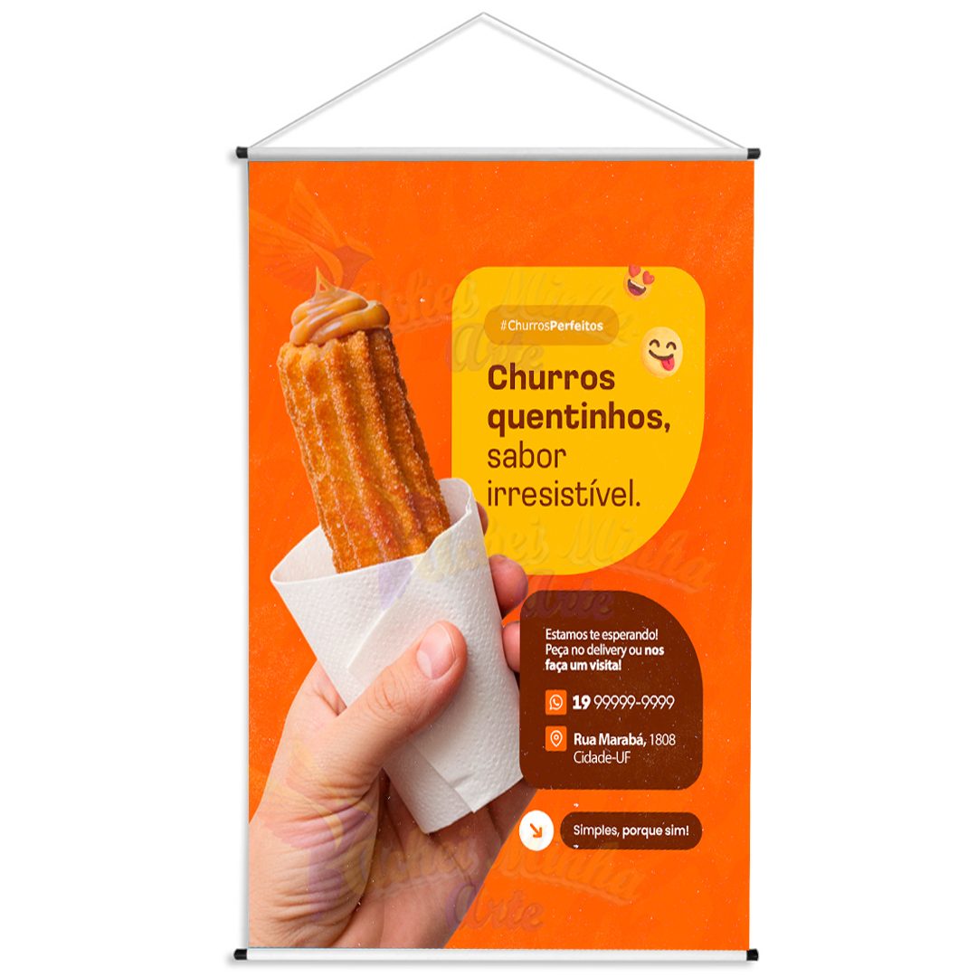 Banner Churros Quentinho