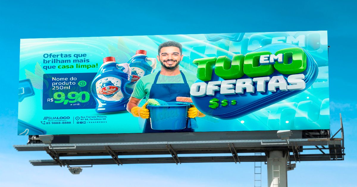 Outdoor Limpeza Azul