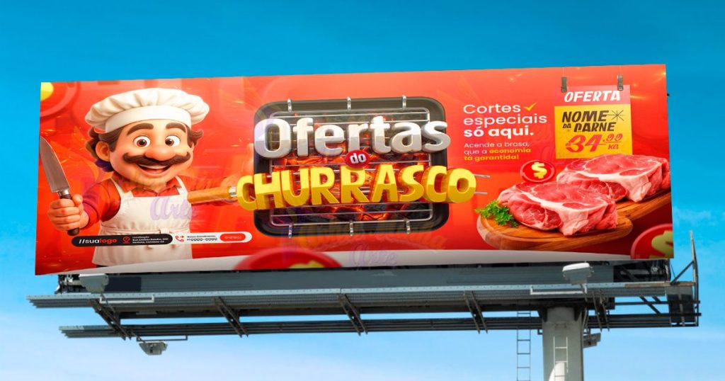 Outdoor Anime Açougue