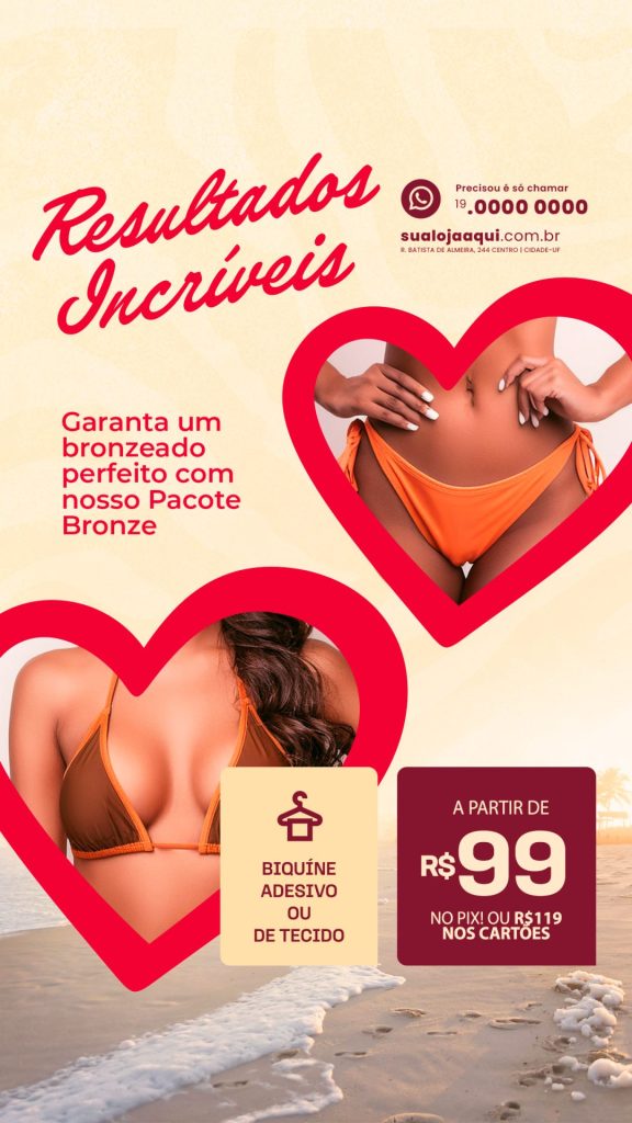 Flyer Bronze Resultados Incríveis